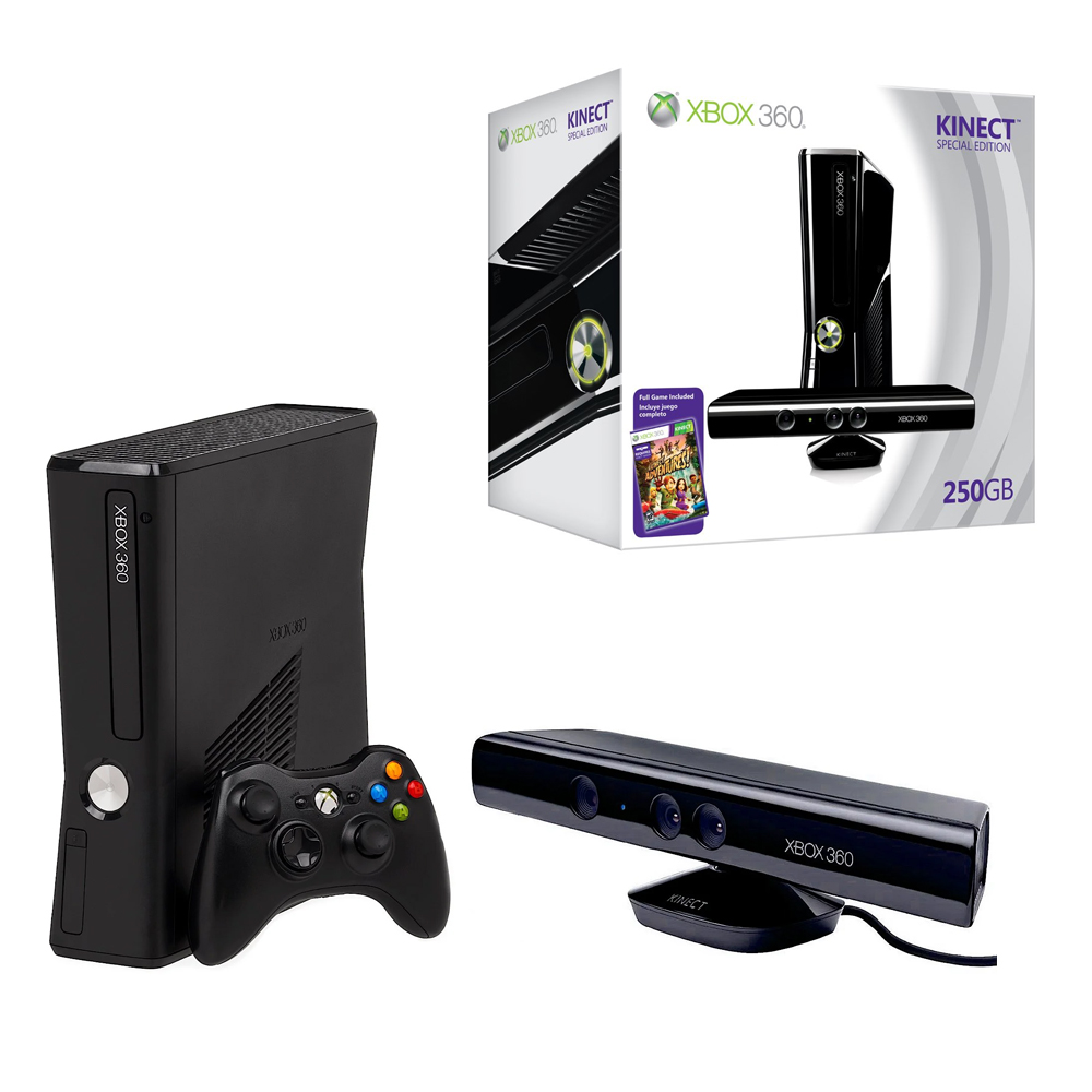 Xbox 360, Xbox 360 slim, Xbox 360 kinect